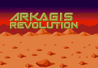 Arkagis Revolution trailer. The thumbnail shows the Arkagis Revolution logo on a desert background.